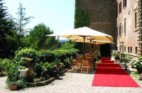 Вилла Castello Santa Cristina Grotte di Castro Экстерьер фото