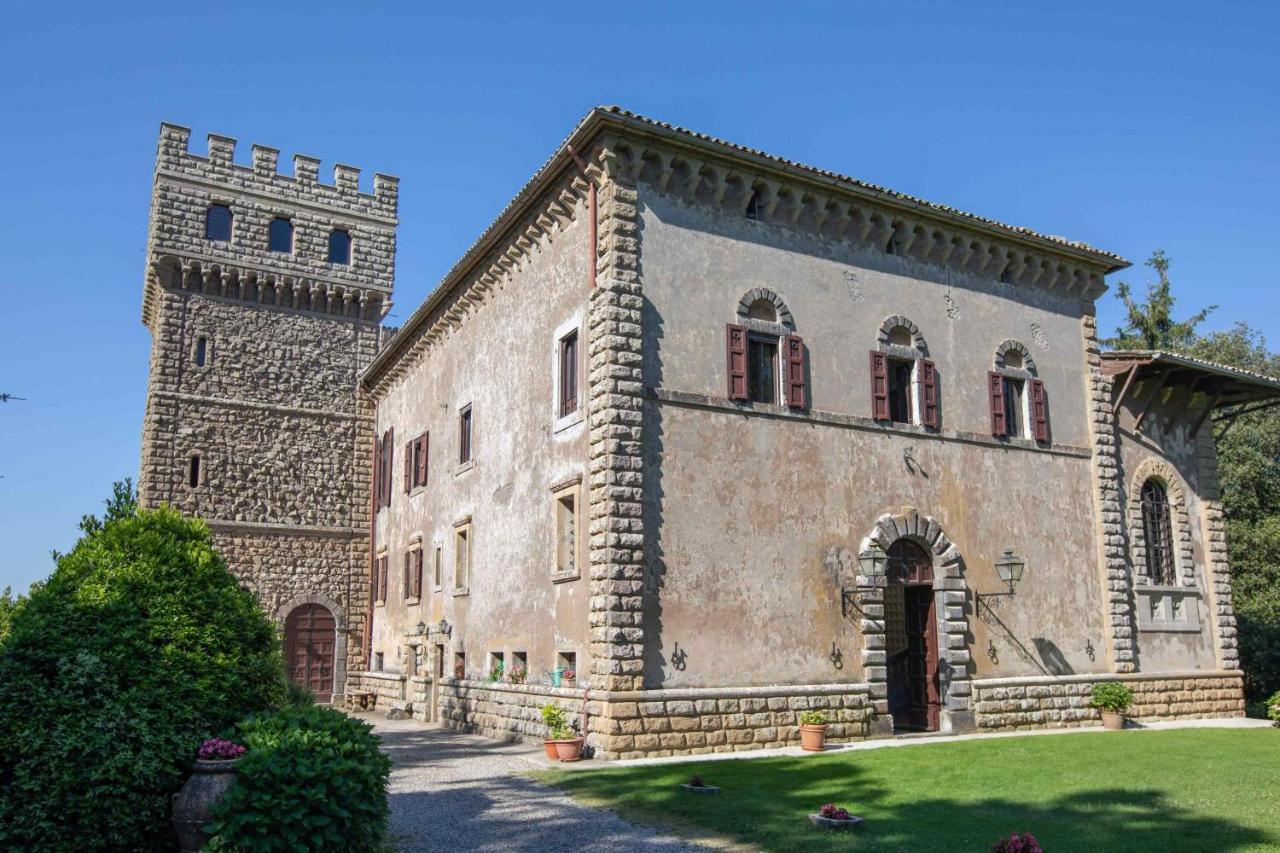 Вилла Castello Santa Cristina Grotte di Castro Экстерьер фото